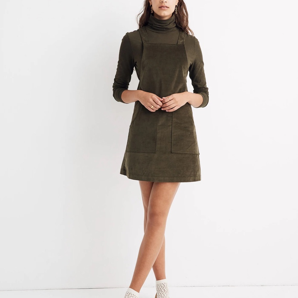 NWT Madewell Velveteen Dress